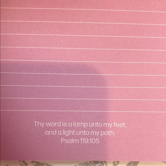 Inspirational Notepad with Colorful Biblical Quotes- NWT - Picture 13 of 15